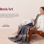 BlockArt - Merak Unstitched Women Dresses Fall Collection 2024 By edenrobe (1)