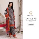 Combination Unstitched Embroidered Linen Shawl Suit Collection By Charizma (3)