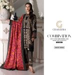 Combination Unstitched Embroidered Linen Shawl Suit Collection By Charizma (4)