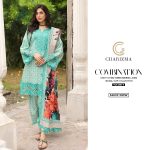 Combination Unstitched Embroidered Linen Shawl Suit Collection By Charizma (5)