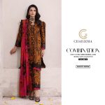 Combination Unstitched Embroidered Linen Shawl Suit Collection By Charizma (6)