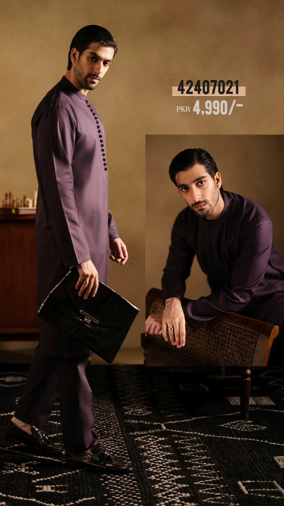 Naqsh Men's Winter Dresses Collection 2024 (1)