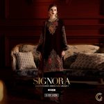 Signora Unstitched Premium Velvet Dresses Collection 2024-25 By Charizma (8)