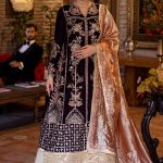 Deja Vu Unstitched Velvet Embroidered Collection 2024-25 By Mushq (6)