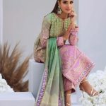 Mina Hasan Luxury Unstitched Dresses With Printed And Embroidered Silk Dupatta (30)