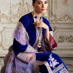 Zainab Chottani Velvet Embroidered Womens Wear 2024-25 (27)