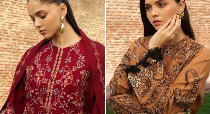 Zara Shahjahan Embroidered And Printed Womens Winter Wear Collection 2024 (1)