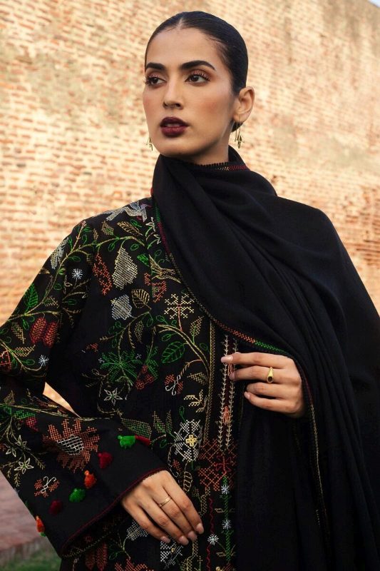 Zara Shahjahan Embroidered And Printed Womens Winter Wear Collection 2024 (11)