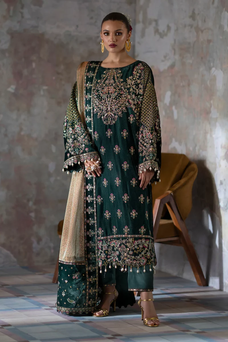 Emaan Adeel Velvet Dresses Winter Collection 2024-25 (1)