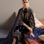 Emaan Adeel Velvet Dresses Winter Collection 2024-25 (17)