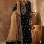 Emaan Adeel Velvet Dresses Winter Collection 2024-25 (7)