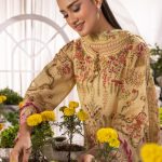 Timeless Allure Embroidered Printed Lawn 2025 By Gul Ahmed (12)