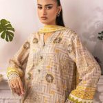 Timeless Allure Embroidered Printed Lawn 2025 By Gul Ahmed (18)