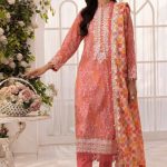 Timeless Allure Embroidered Printed Lawn 2025 By Gul Ahmed (19)