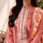 Timeless Allure Embroidered Printed Lawn 2025 By Gul Ahmed (21)