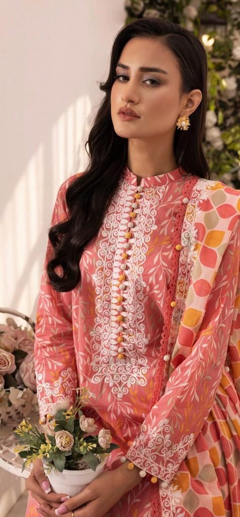 Timeless Allure Embroidered Printed Lawn 2025 By Gul Ahmed (21)